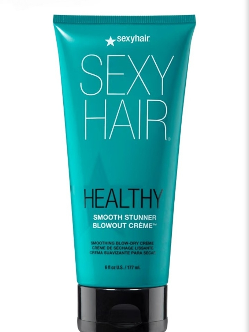 SexyHair Healthy Smooth Stunner Blowout Crème, 6 oz (Full Size)